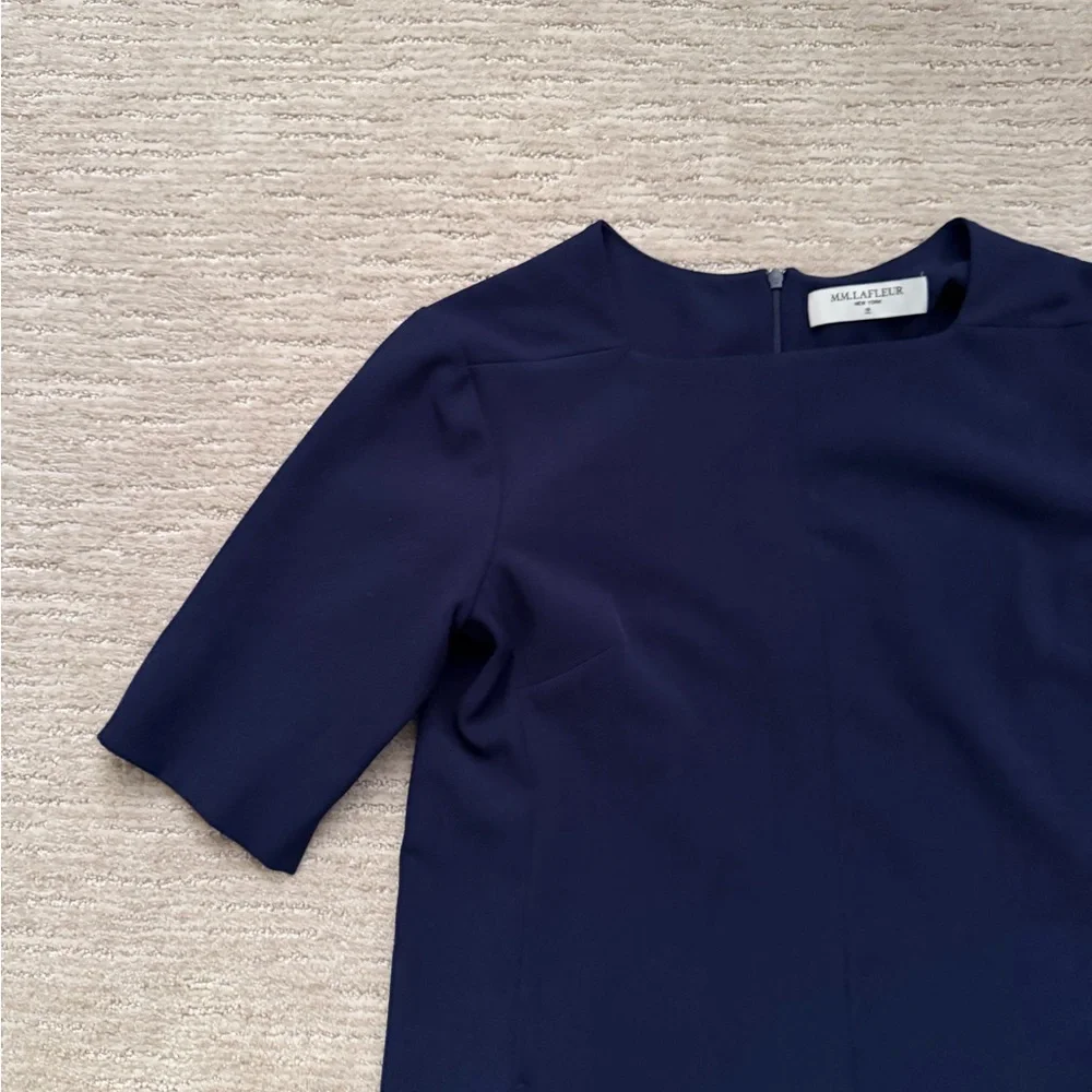 MM Lafleur Navy Blue Emily Dress - Picture 3 of 5